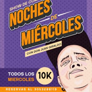 Entrada 4 personas con DESCUENTO noches de miércoles Stand-up comedy